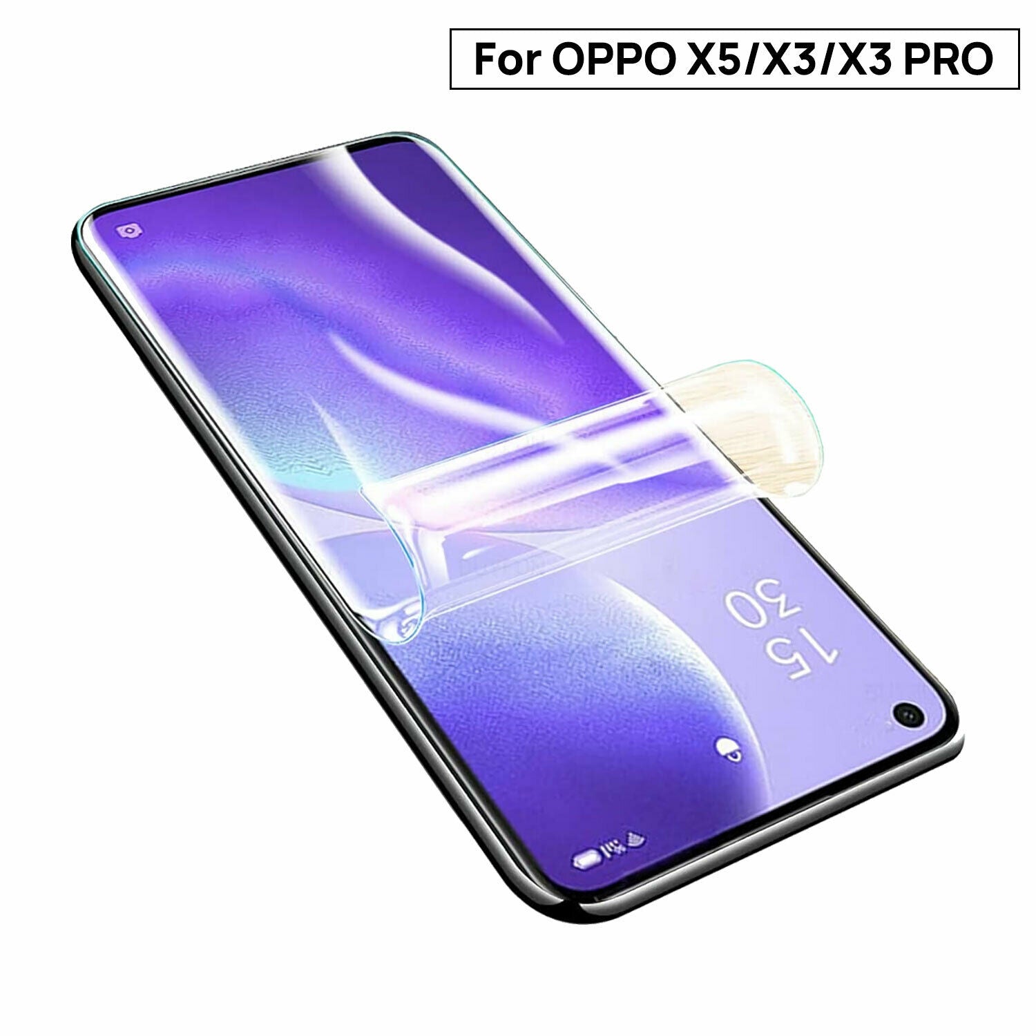 2x For OPPO FIND X5 X3 X2 Pro HYDROGEL FLEX Case Friendly Screen Protector Cover