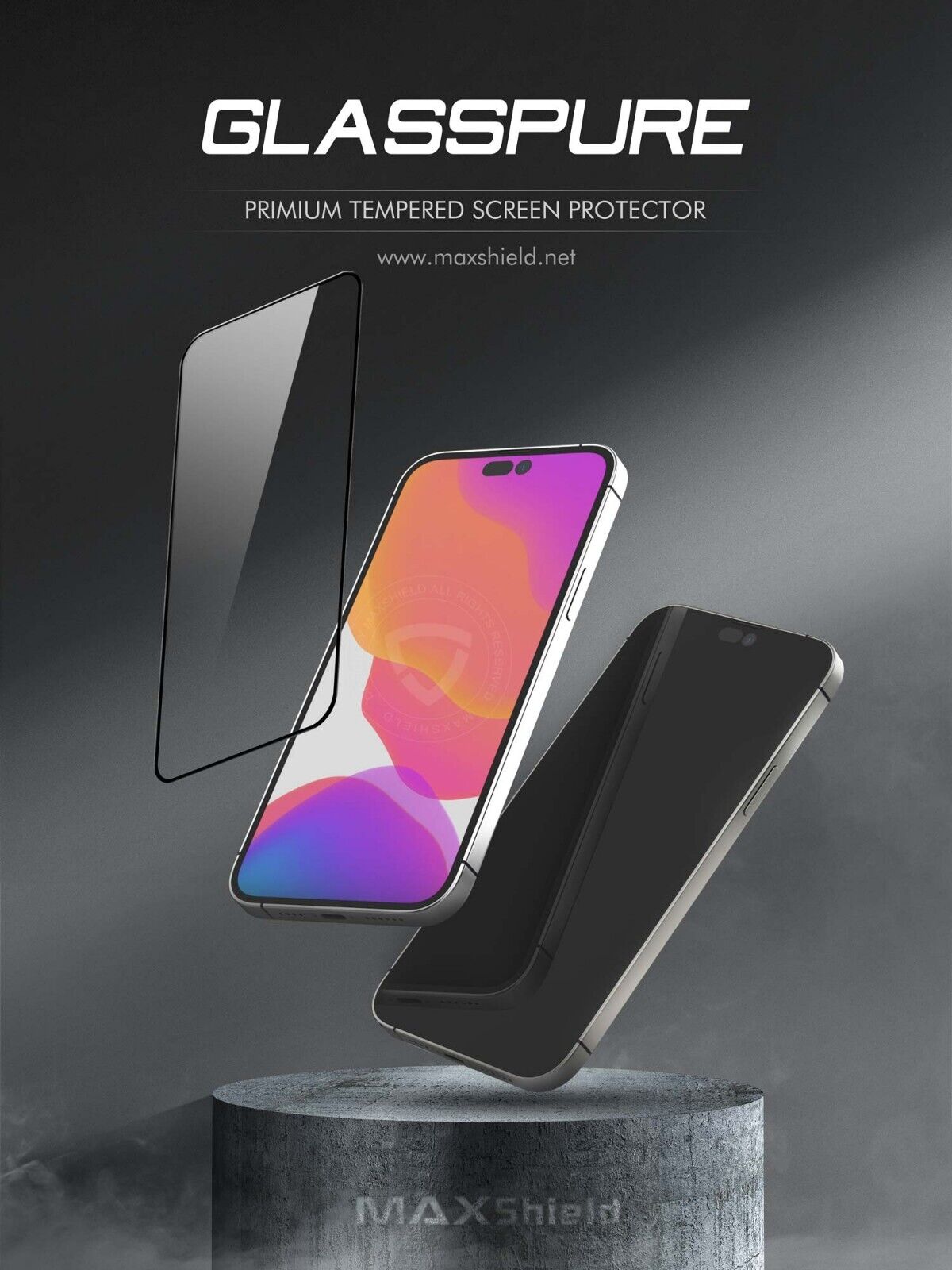 [3 Packs] For iPhone 14 Series Full Cover Tempered Glass Screen Protector