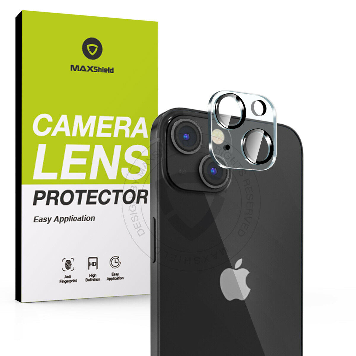 [2Packs] For iPhone 14 Series Camera Lens Cover Tempered Glass Screen Protector