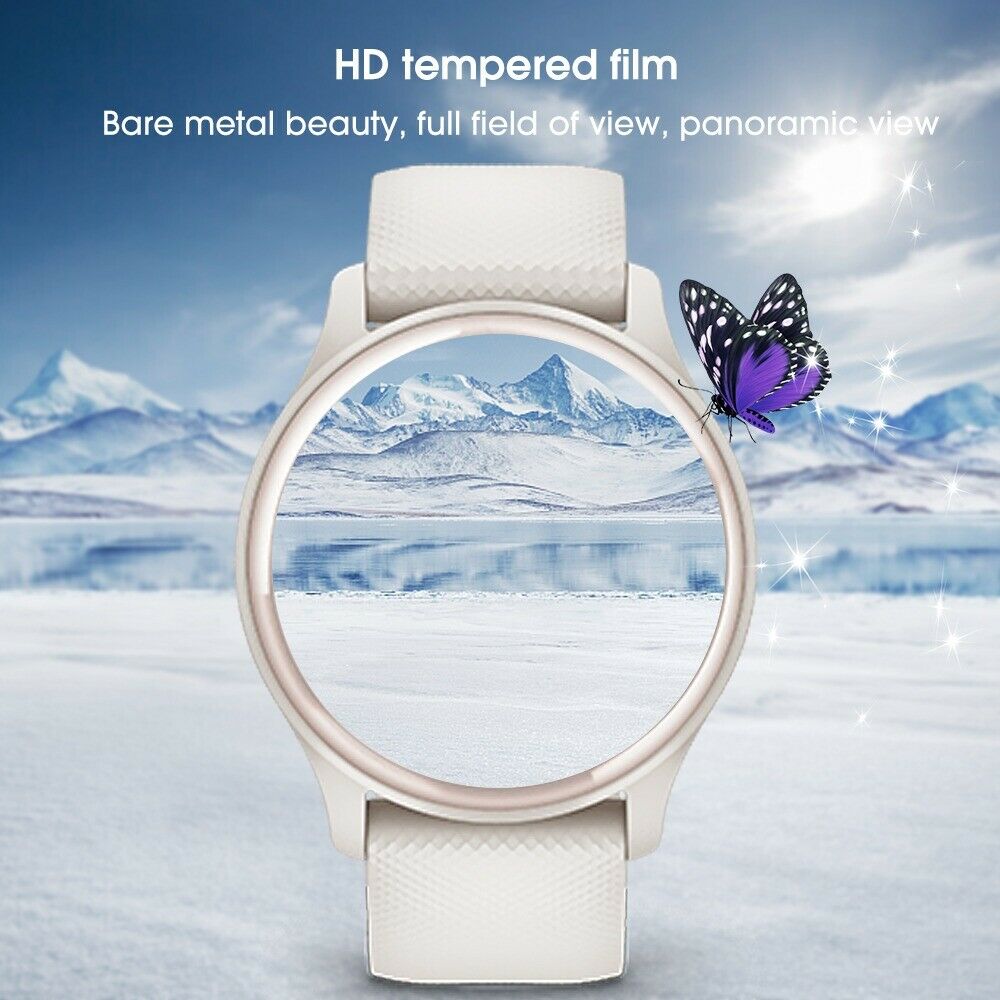 3x For Garmin Vivomove Style Sport Screen Protector Full Cover Hydrogel HD Film