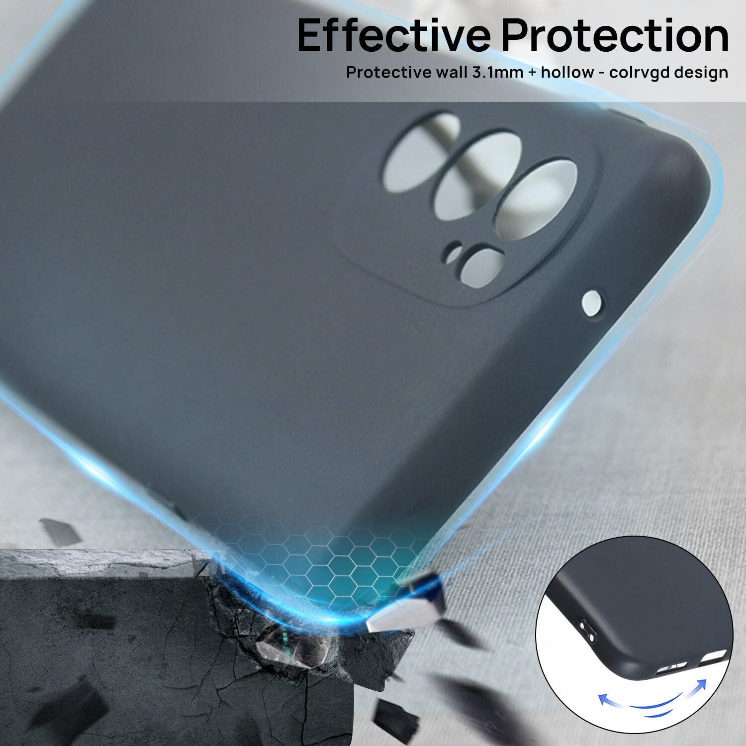 For Motorola MOTO G82 5G Shockproof Case Slim Soft Matte Cover AU