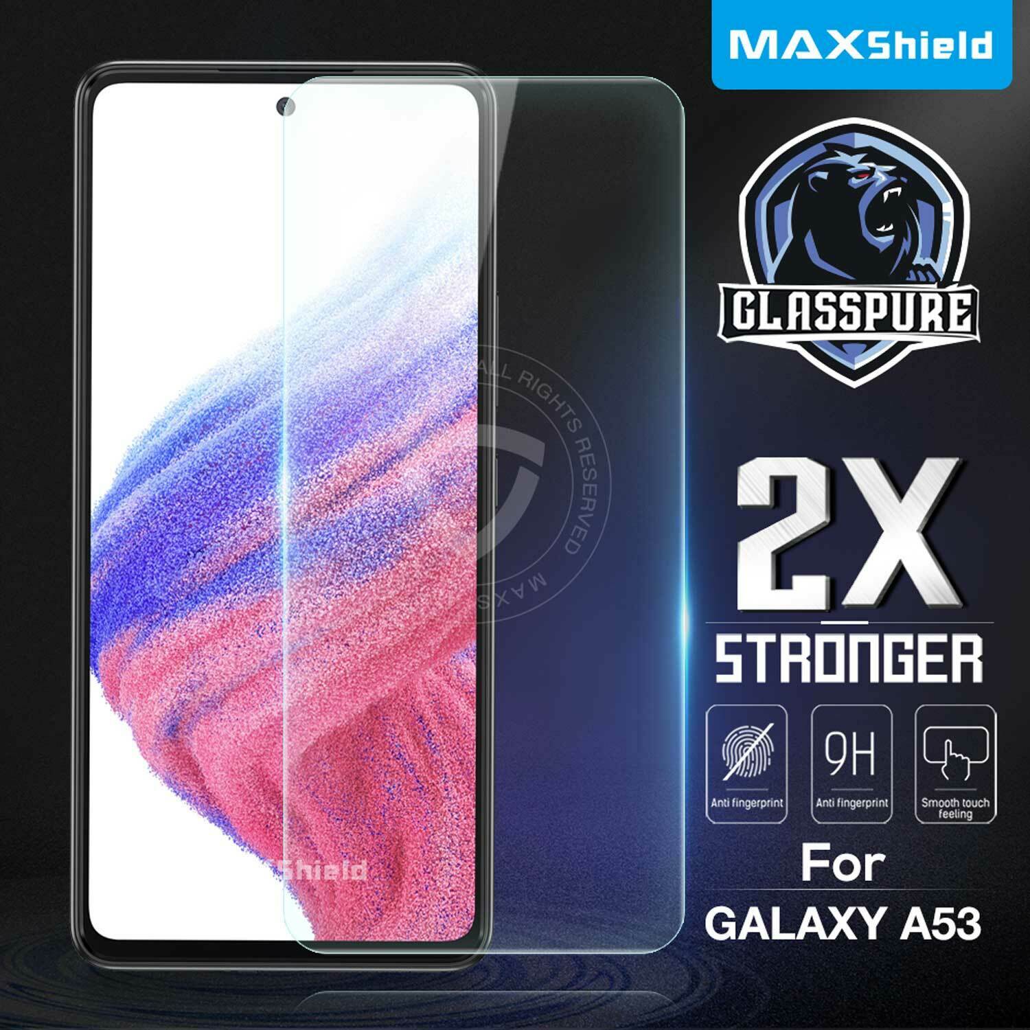 For Samsung Galaxy A53 5G Tempered Glass Full Cover Lens Camera Screen Protector