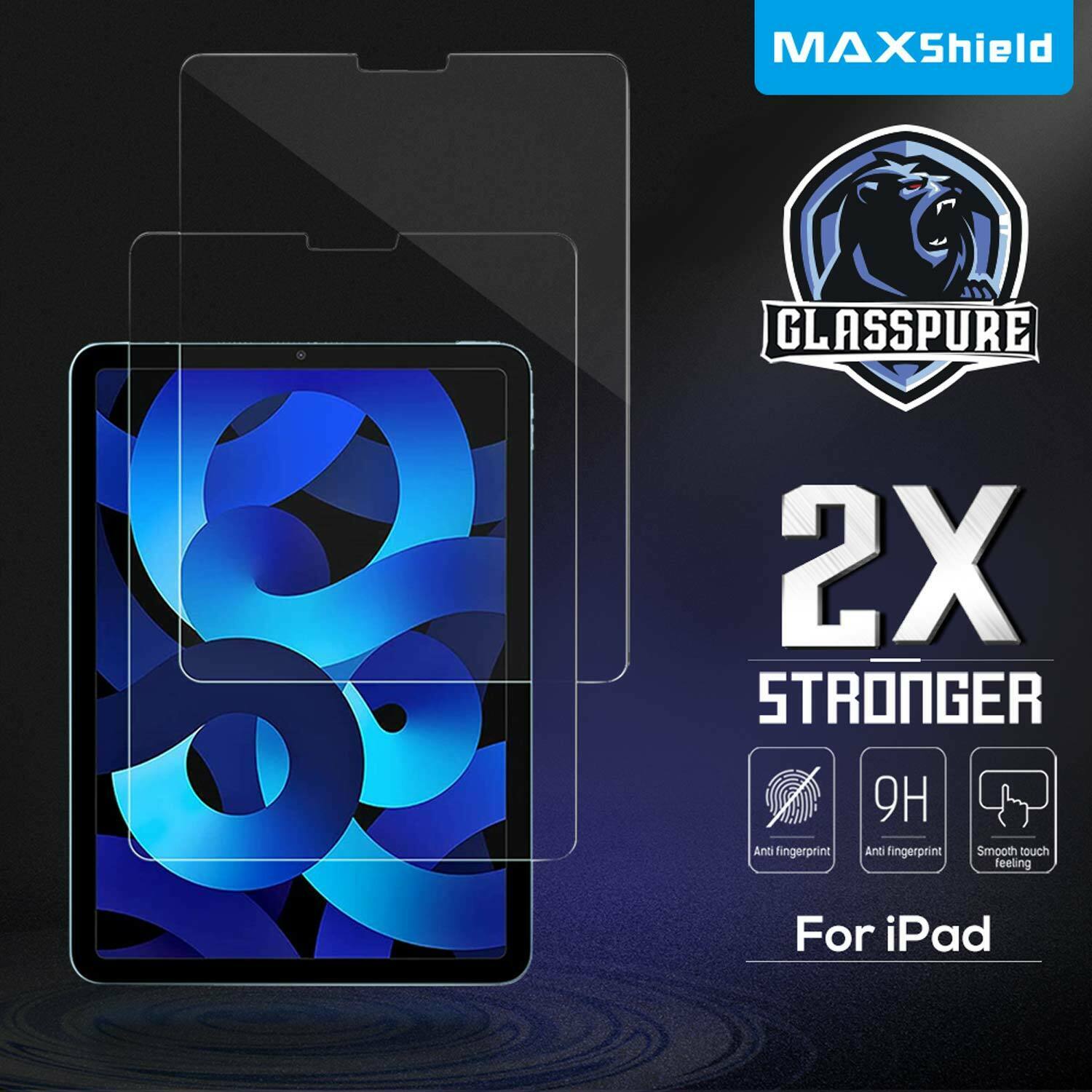 For Apple iPad 9th 10.2 Mini 6 Pro Air 5 4 Full Tempered Glass Screen Protector