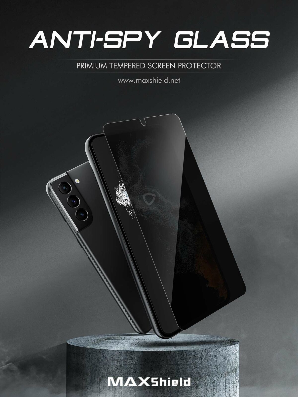 For Galaxy S22 S22+/S22 Plus Privacy Tempered Glass Screen Protector Anti Spy