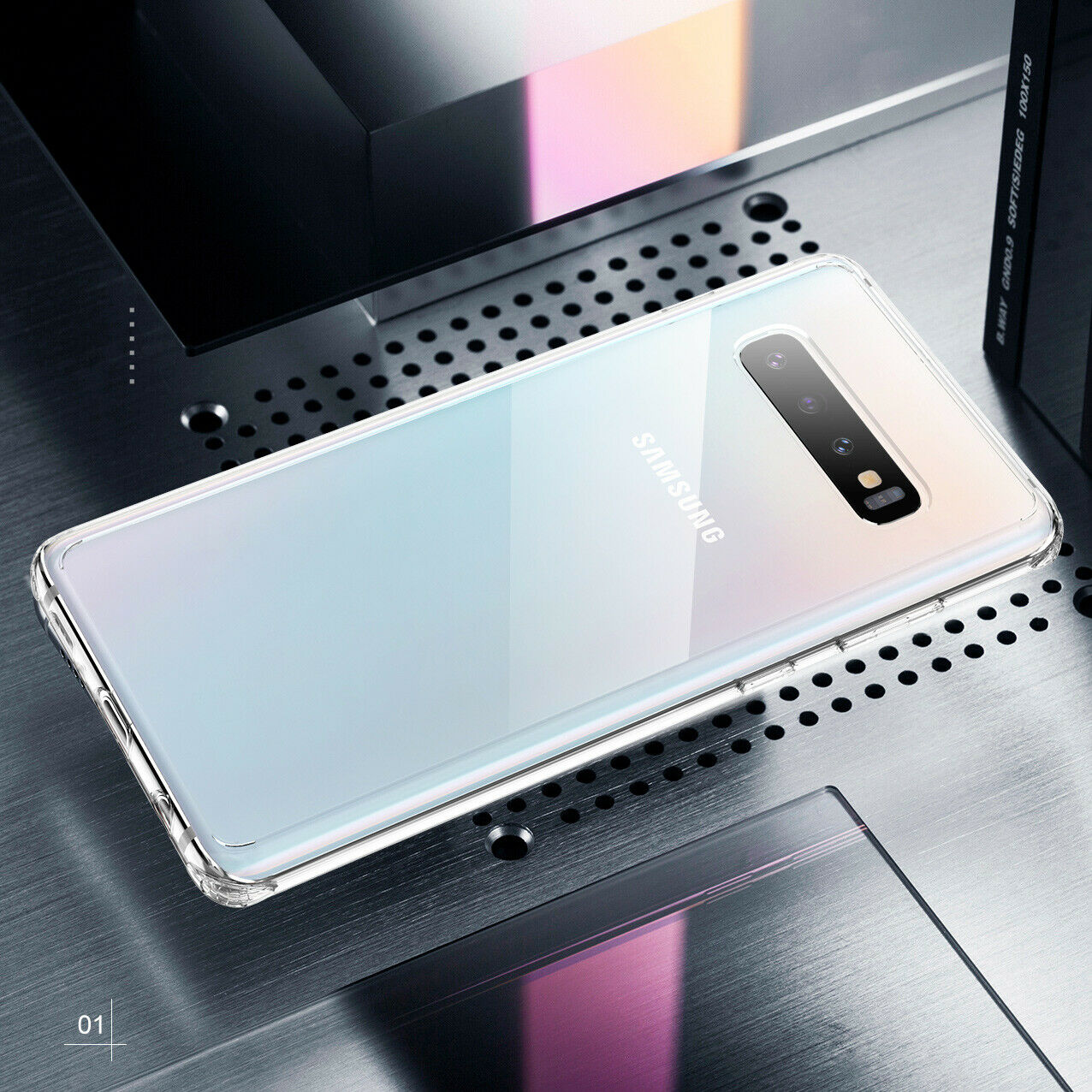 Samsung Galaxy S10E Case Shockproof Crystal Bumper Case Cover