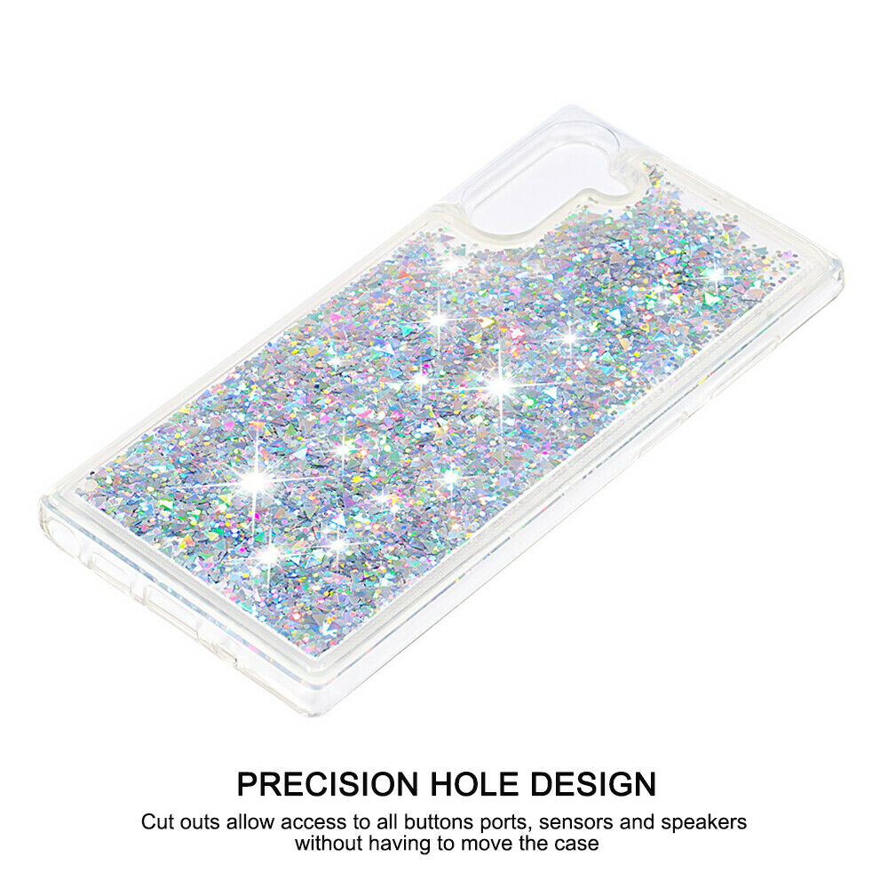 For Samsung Note 10 Case TPU Soft Quicksand Rubber Gel Cover