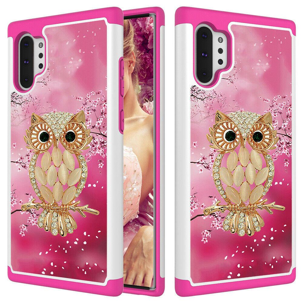 Samsung Galaxy Note 10 Plus Case Shockproof Hybrid Rubber Bumper Cover