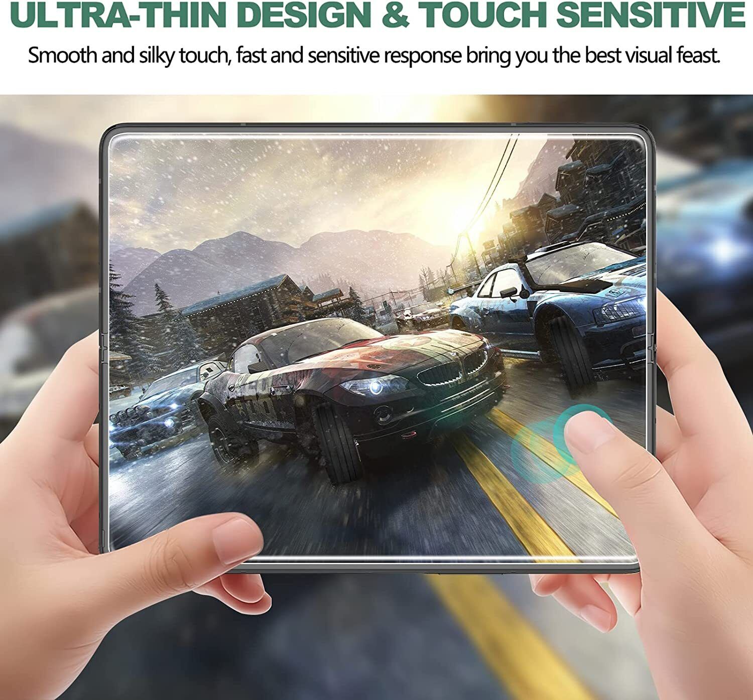 MAXSHIELD For Galaxy Z Fold 4 5G Screen Protector Full Coverage Film Case