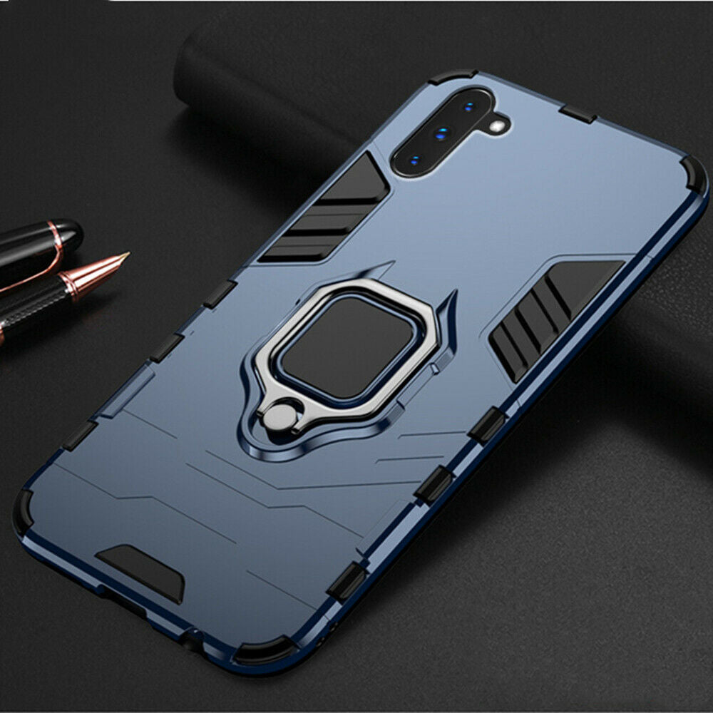 For Samsung Note 10 Case Hybrid Magnetic Armor Ring Holder Heavy Duty Cover