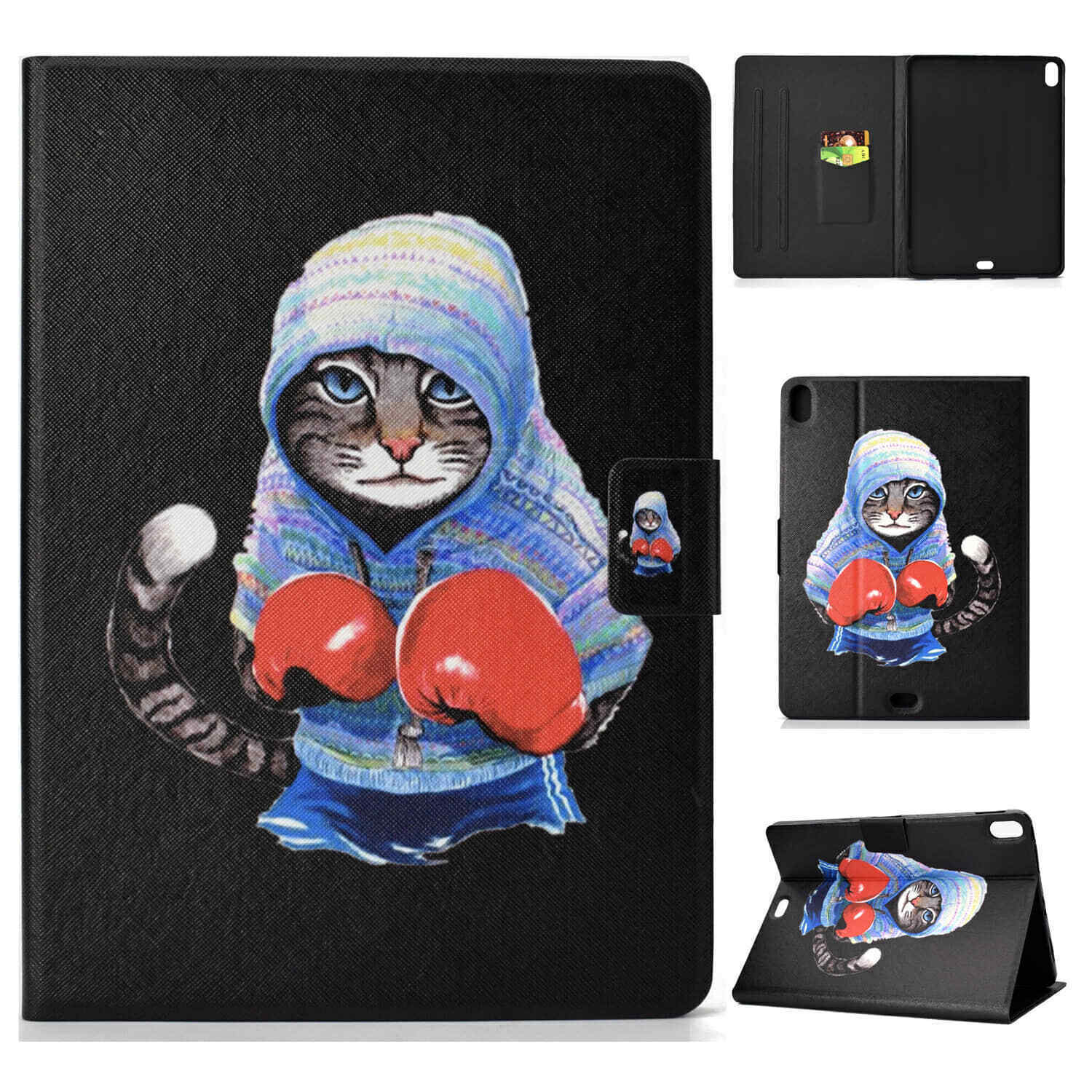 For Samsung Tab A 10.1" 2019 SM-T510 T515 Tablet Case Smart Magnet Leather Cover-19 Patterns