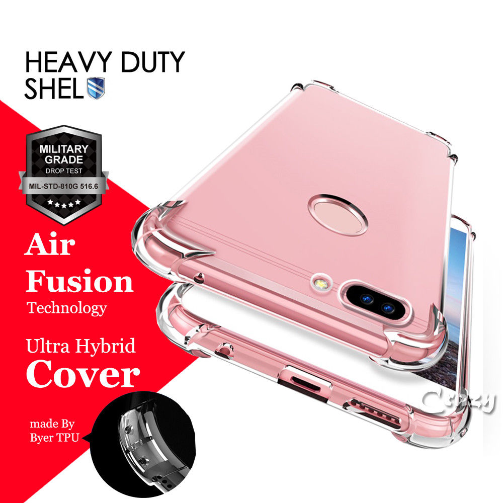 Shockproof Tough Gel Clear Case Cover for Oppo  AX5S