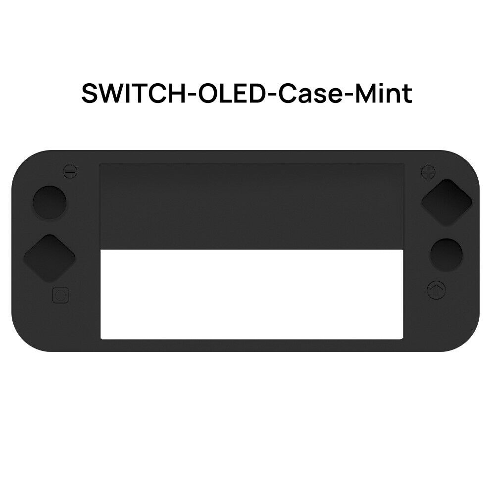 For Switch Nintendo OLED Console Silicone Case Slim Heavy Duty Shockproof Cover