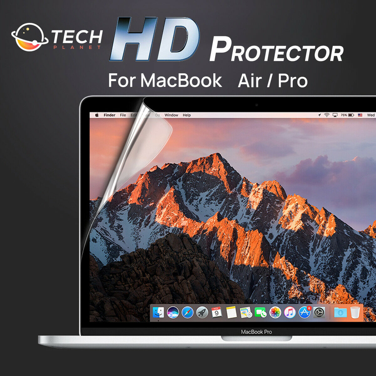 Clear Screen Protector HD for Apple Macbook Pro Air 13" film Cover A2337 M1