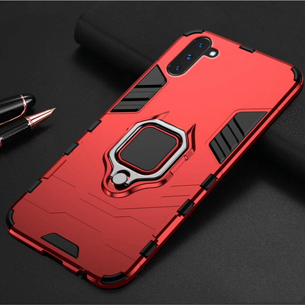 For Samsung Note 10 Plus 5G Case Hybrid Magnetic Armor Ring Holder Heavy Duty Cover