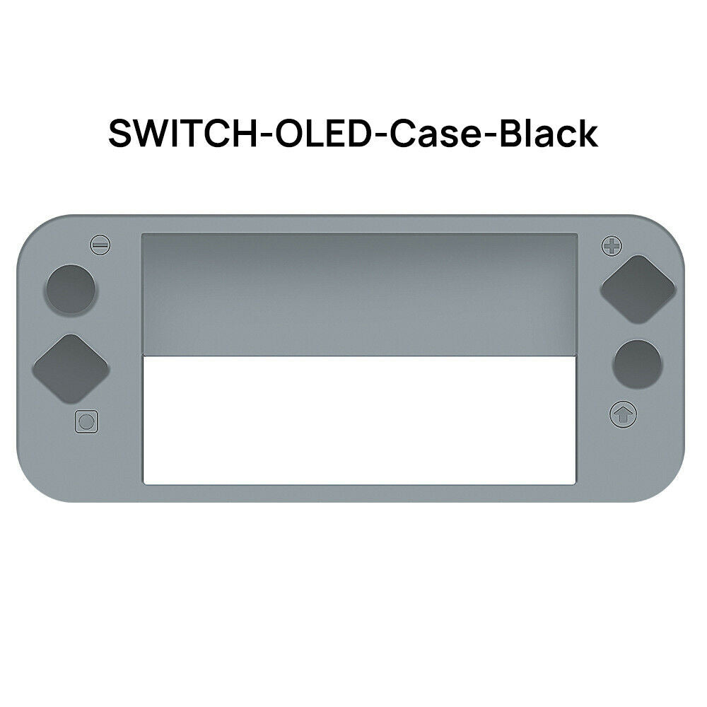 For Switch Nintendo OLED Console Silicone Case Slim Heavy Duty Shockproof Cover