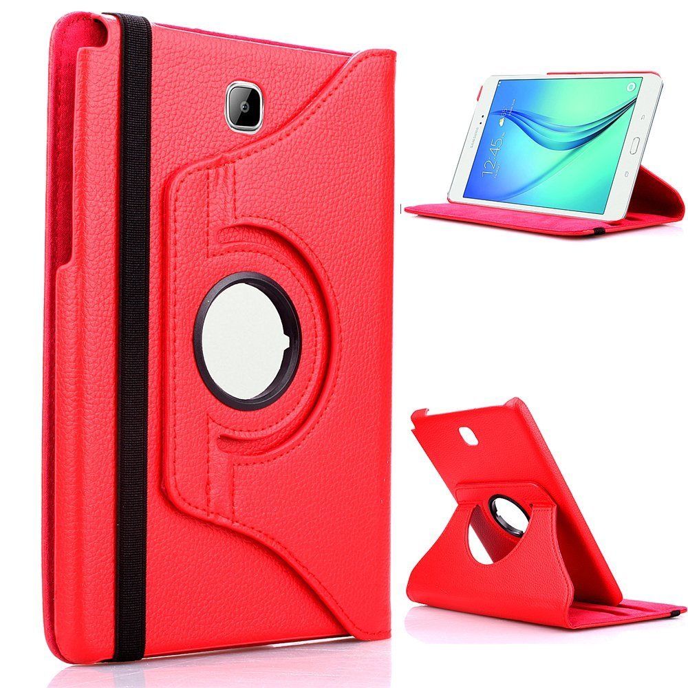 Rotate Leather Folding Case Cover for Samsung Galaxy Tab A 8.0" inch T350 T355