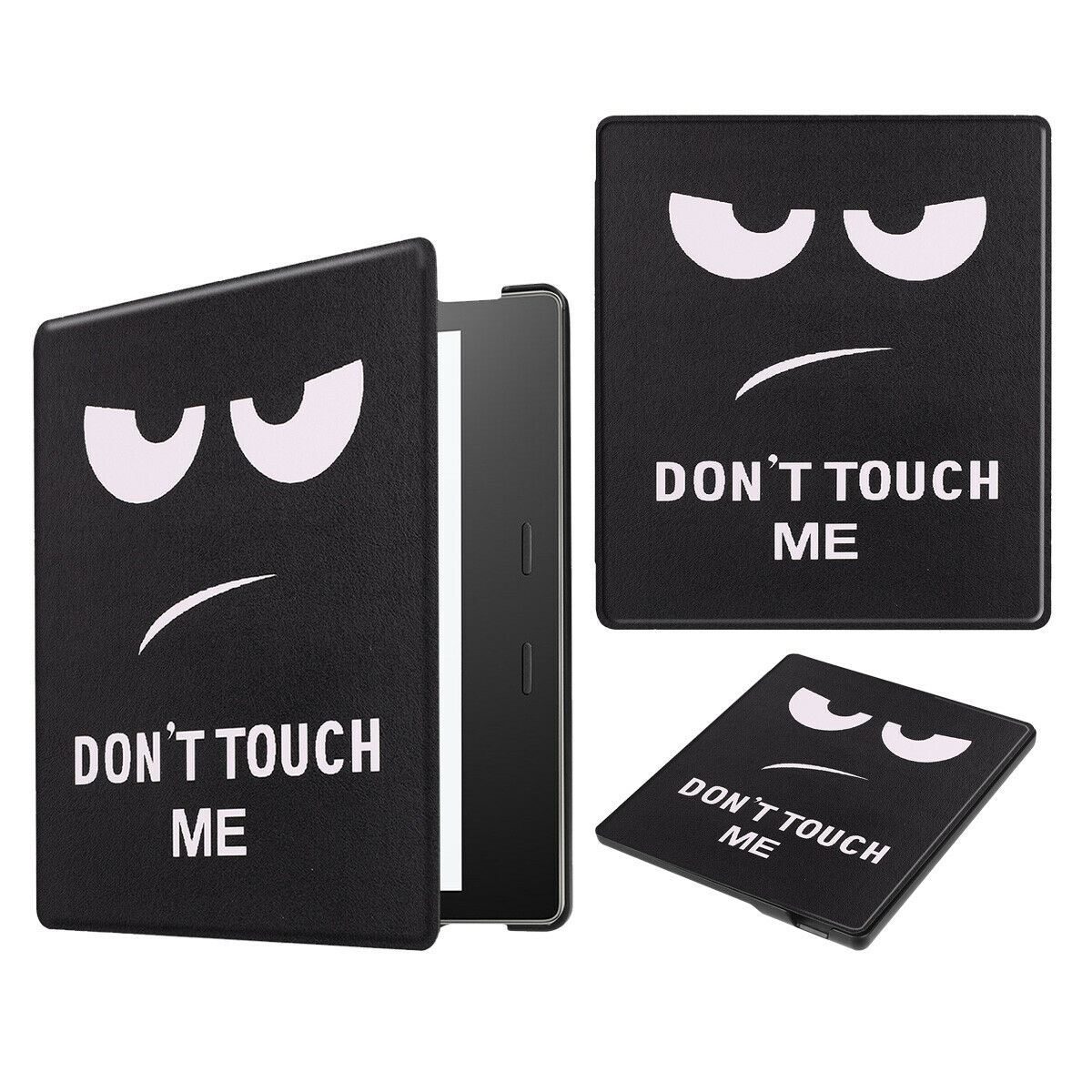 For New Amazon All New Kindle 2019 Painting Leather Smart Cover--Grid