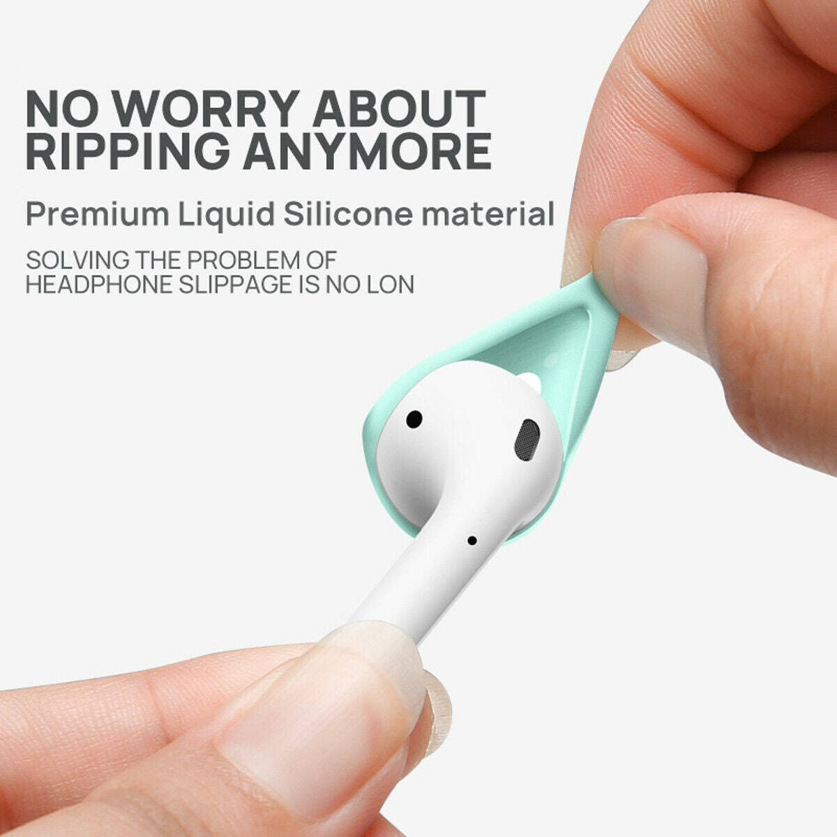 1 Pair For Apple Airpods Pro 3 Case Earpod Cover Ear Hook Earbuds Ear Tips silicone