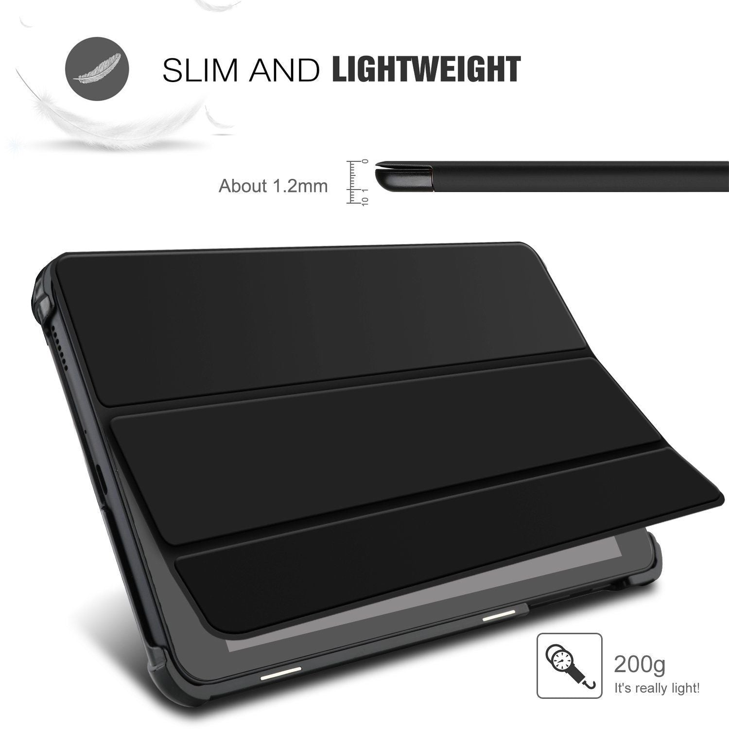 Magnetic Smart Leather Case Cover For Samsung Galaxy Tab A 8.0-Beautiful Girl