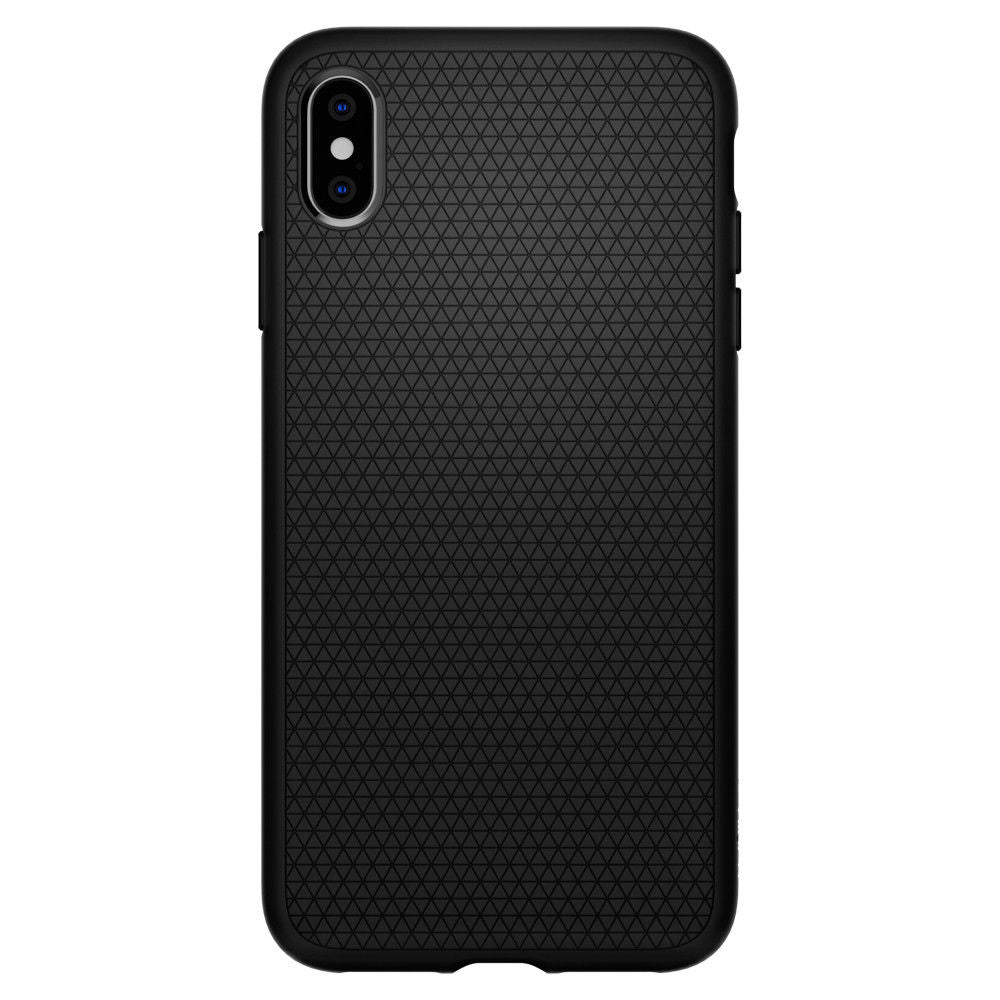 iPhone XR Case Genuine SPIGEN Soft Liquid Air Armor Slim Cover Apple-Black