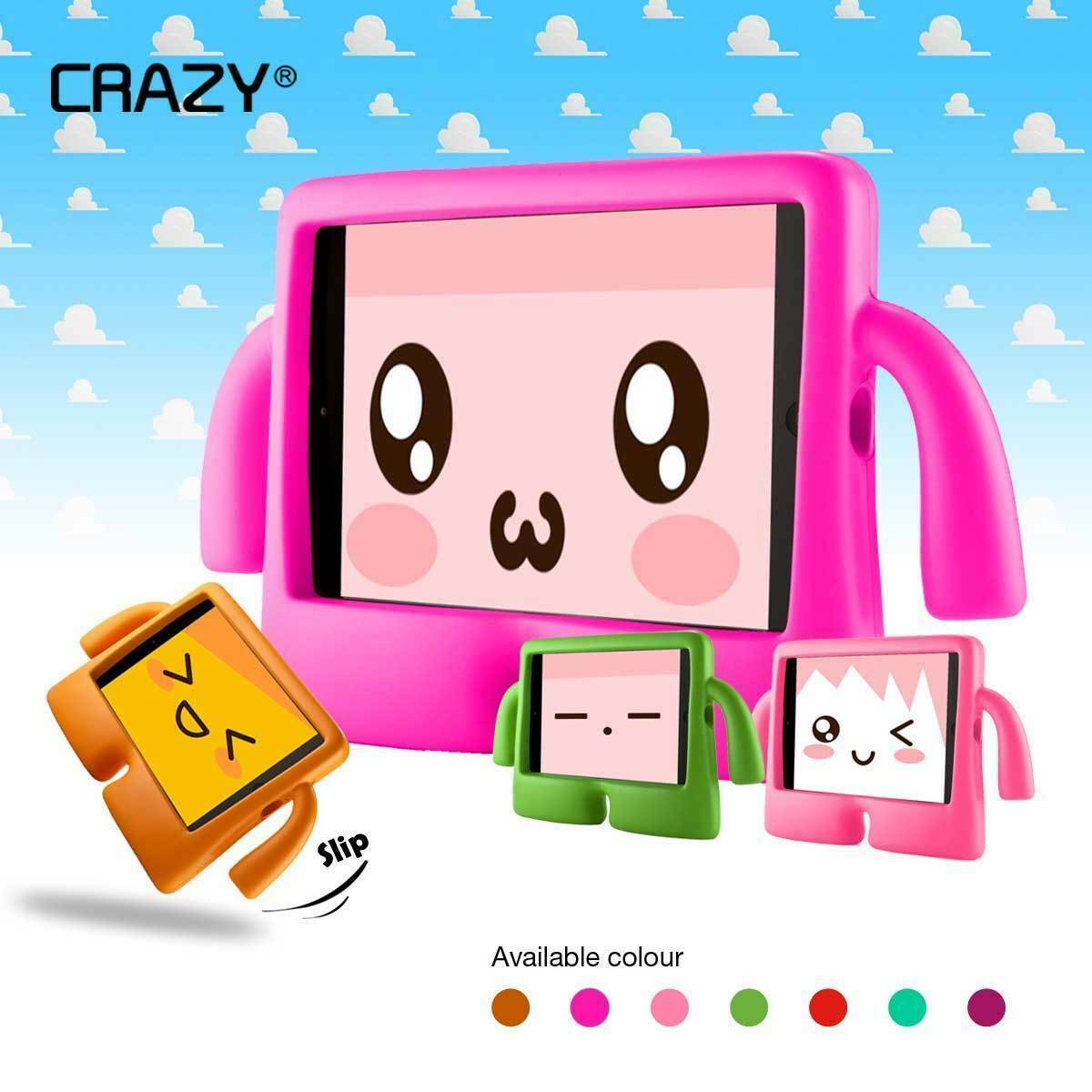 Kids Heavy Duty Stand Shockproof Case Cover For iPad 234
