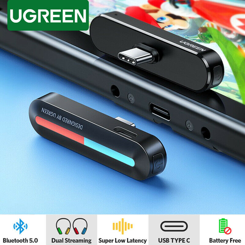 For Nintendo Switch Bluetooth Adapter Wireless Bluetooth Audio Transmitter