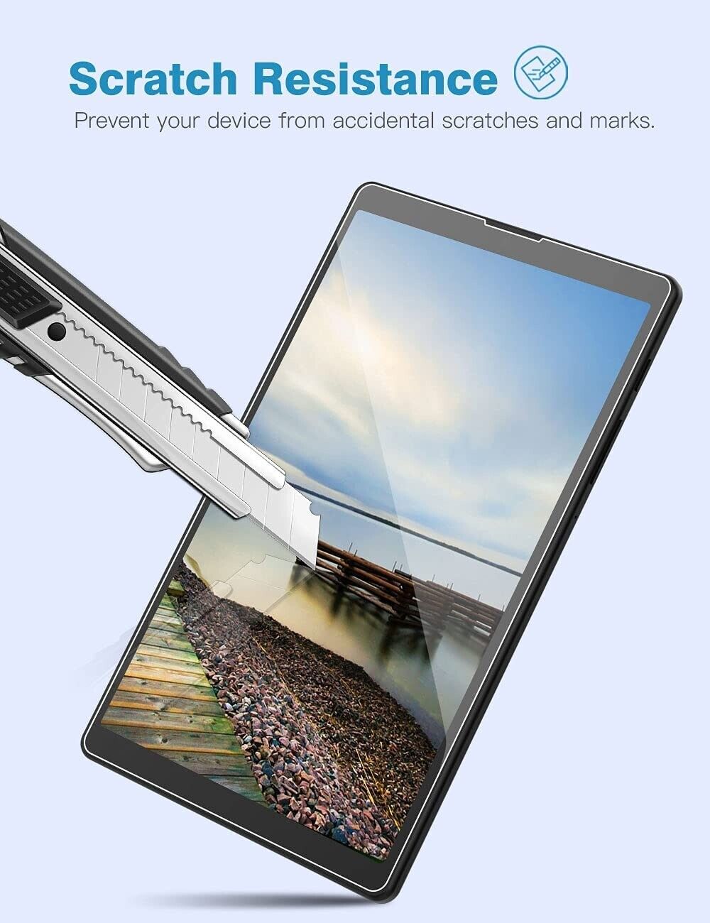 For Samsung Galaxy Tab A7 A7 Lite Tempered Glass Screen Protector Full Cover