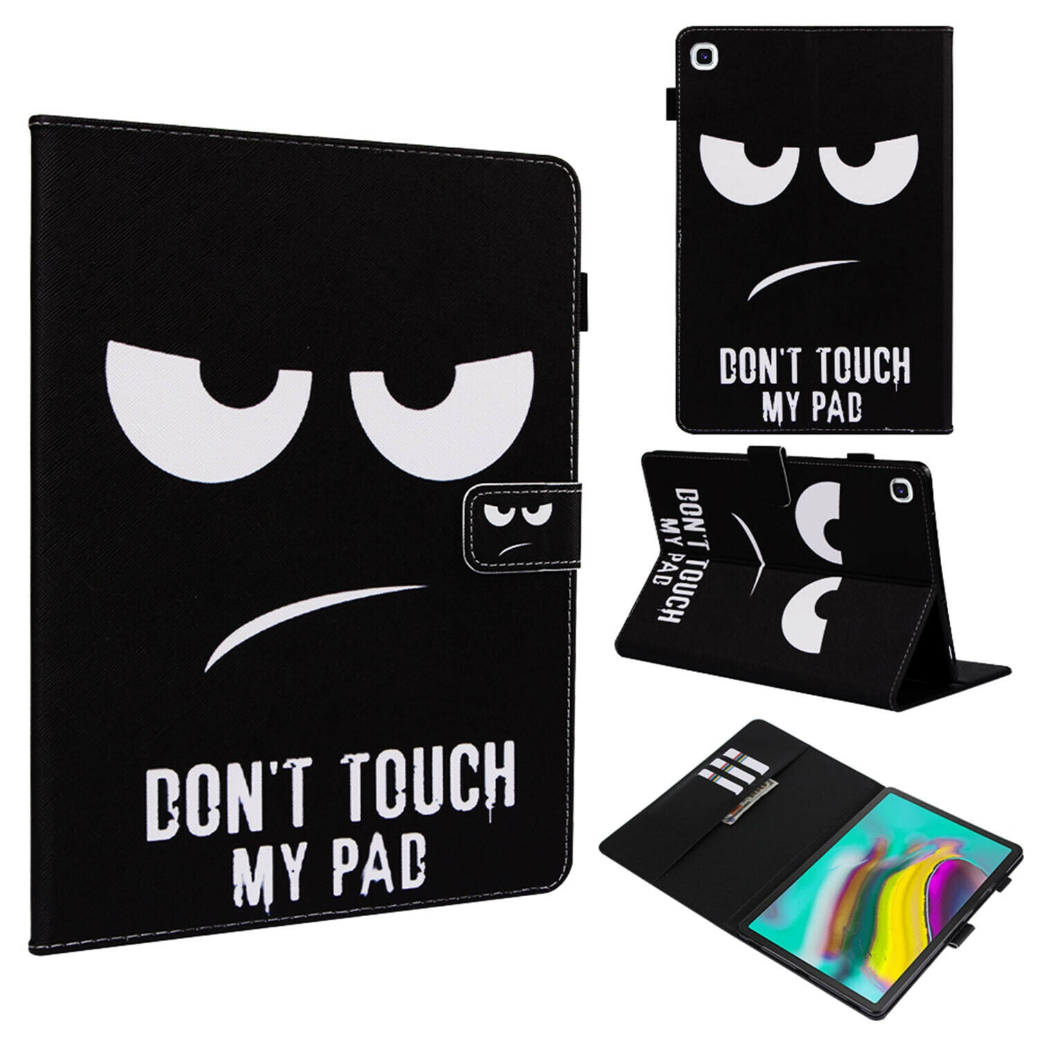 For Samsung Galaxy Tab S5e 10.5 T720 T725 Tablet Smart Case Leather Stand Cover