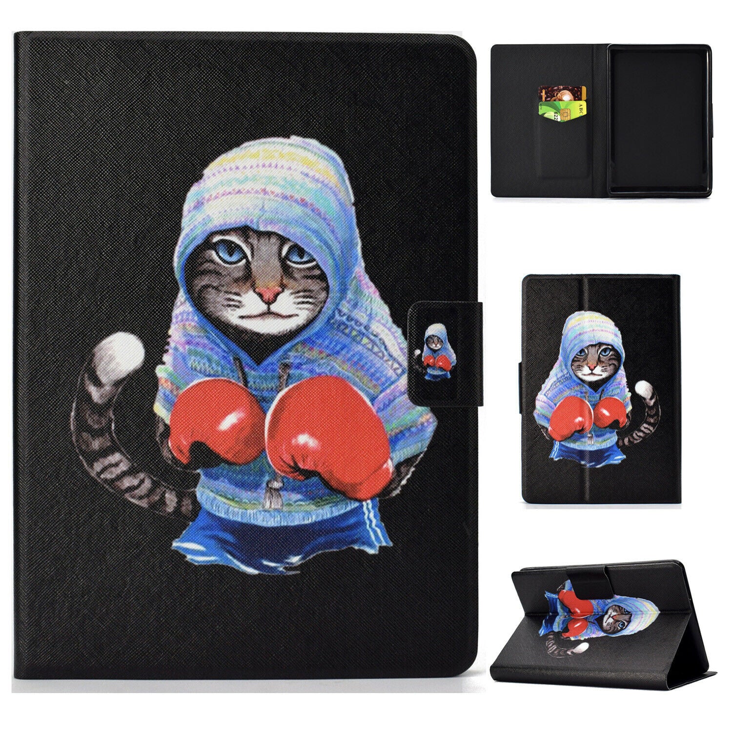 Leather Case For All-New Kindle 2019 10th Gen 6" Card Slot Magnetic Stand Cover