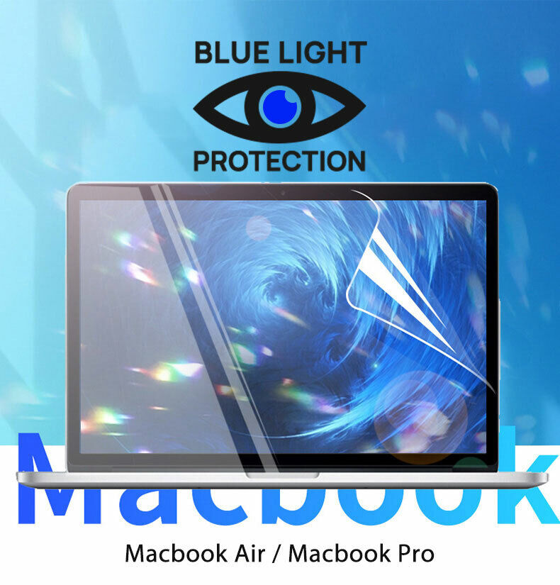 Clear Screen Protector Film For Apple Macbook Pro 14" 16" 2021 2023 M1 M2 Anti Blue Light
