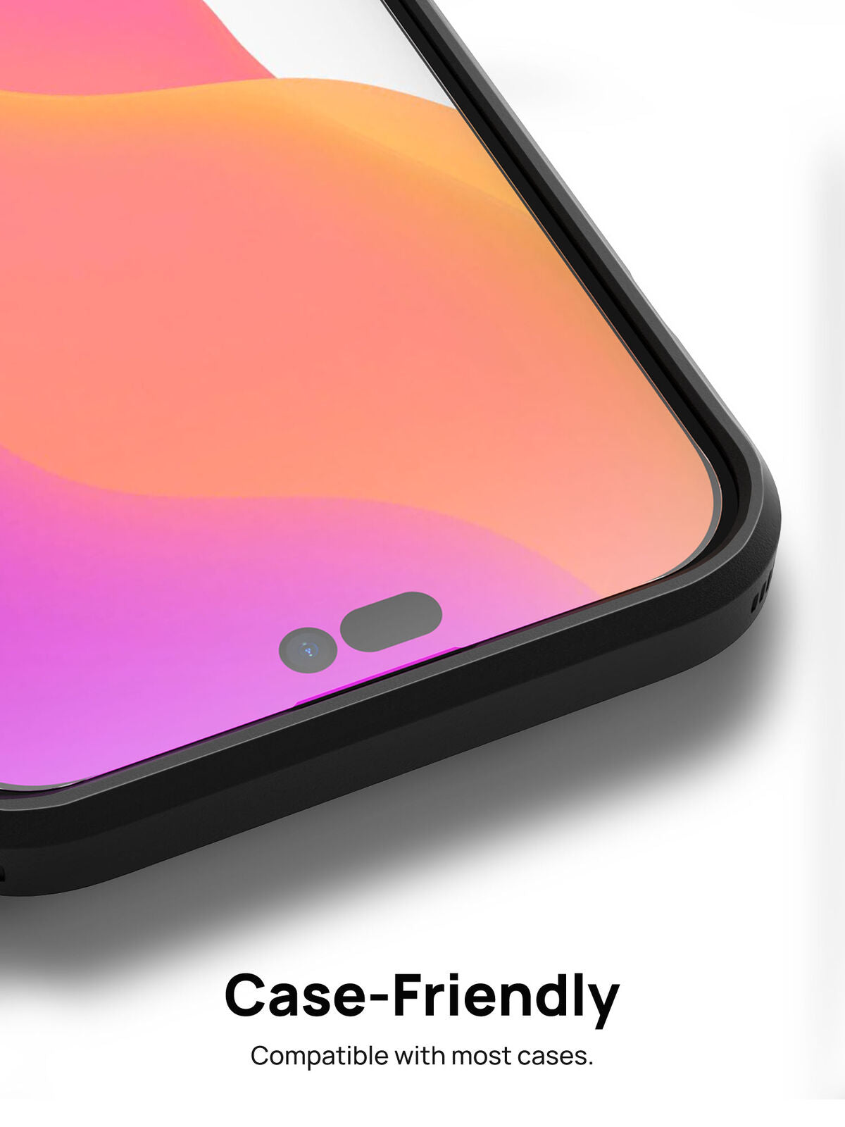 For Apple iPhone 14 Pro Max Plus Case Shockproof Clear Ultra Slim Soft TPU Cover+Screen Protector