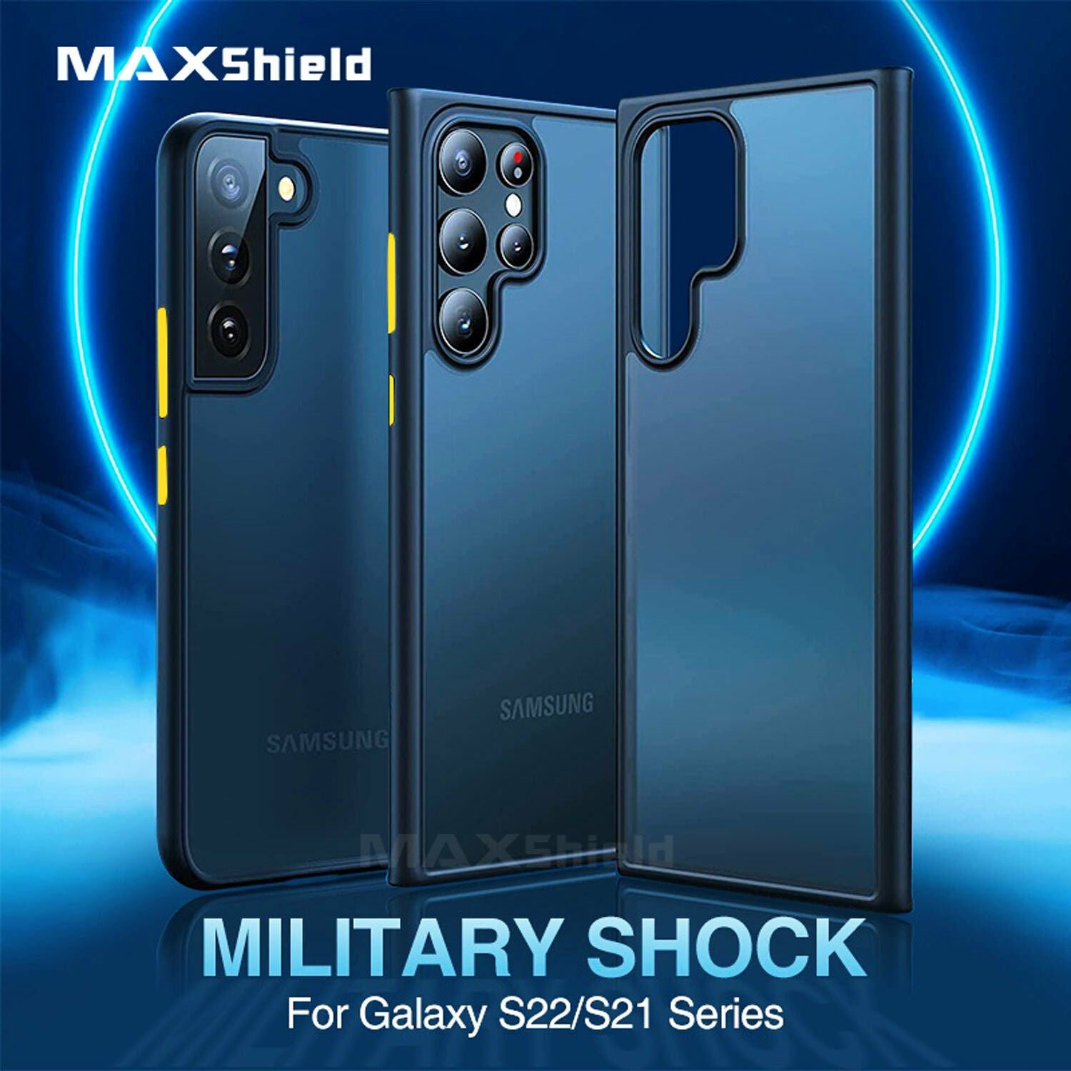 For Samsung Galaxy S22 Plus Ultra 5G 2022 Case Hard Back Shockproof Slim Cover