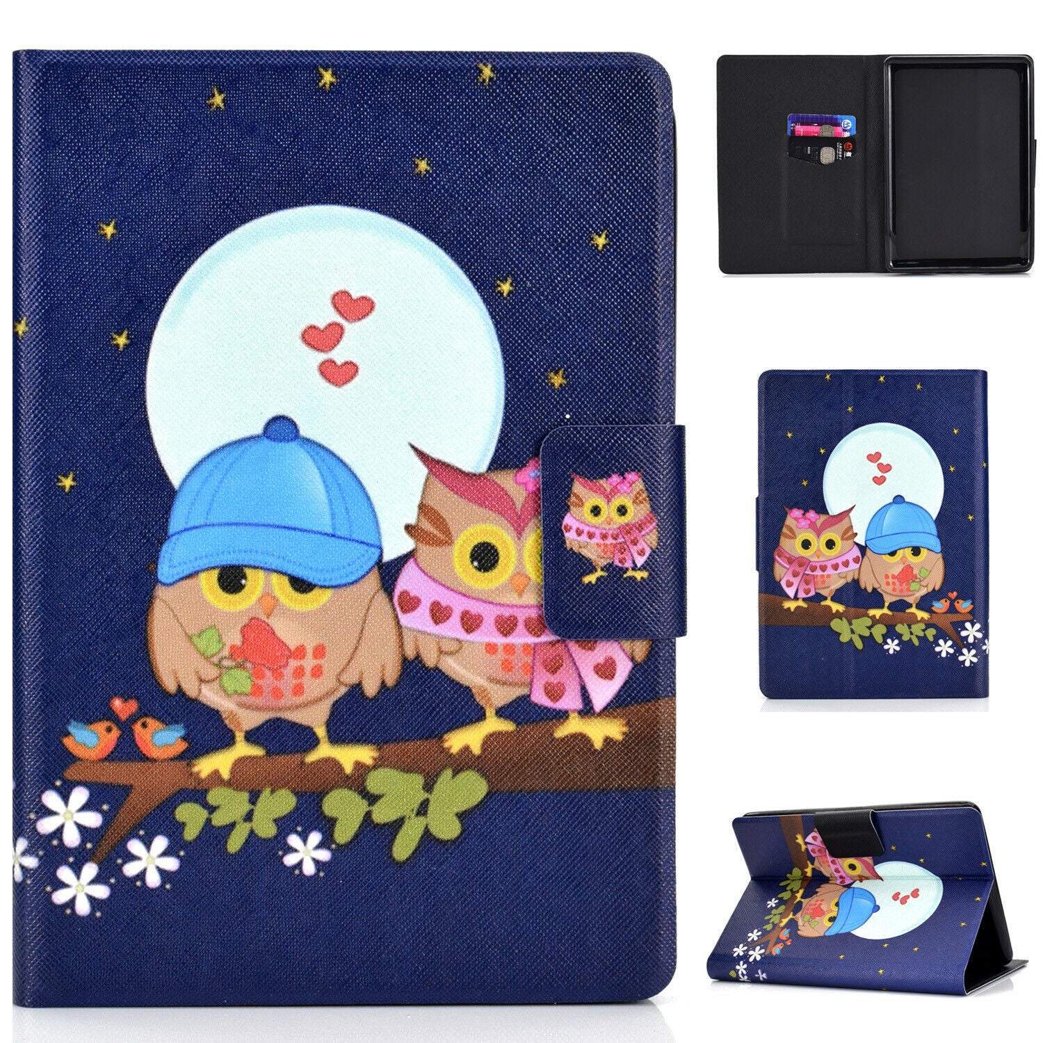 Leather Case For All-New Kindle 2019 10th Gen 6" Card Slot Magnetic Stand Cover