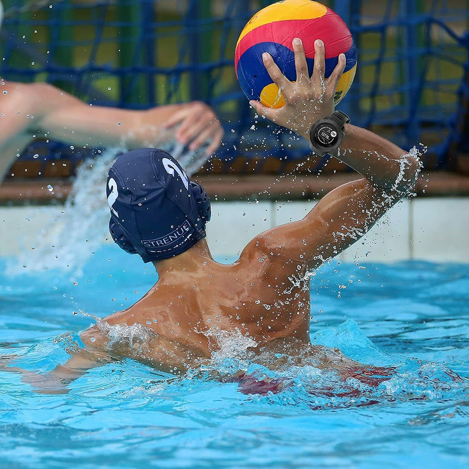 For Garmin Instinct Sports Tactical Dual Power Silicone Band Replacement Strap