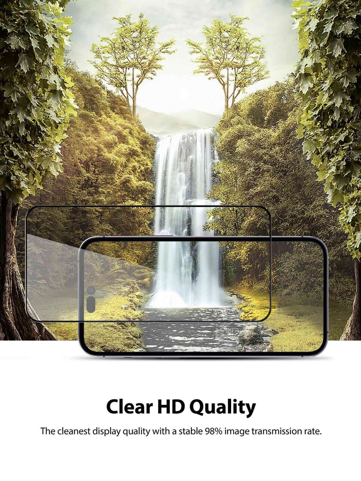 [3 Packs] For iPhone 14 Series Full Cover Tempered Glass Screen Protector