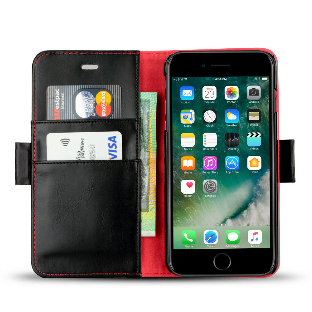 iPhone XR Luxury Flip Cover Wallet Card Leather Case