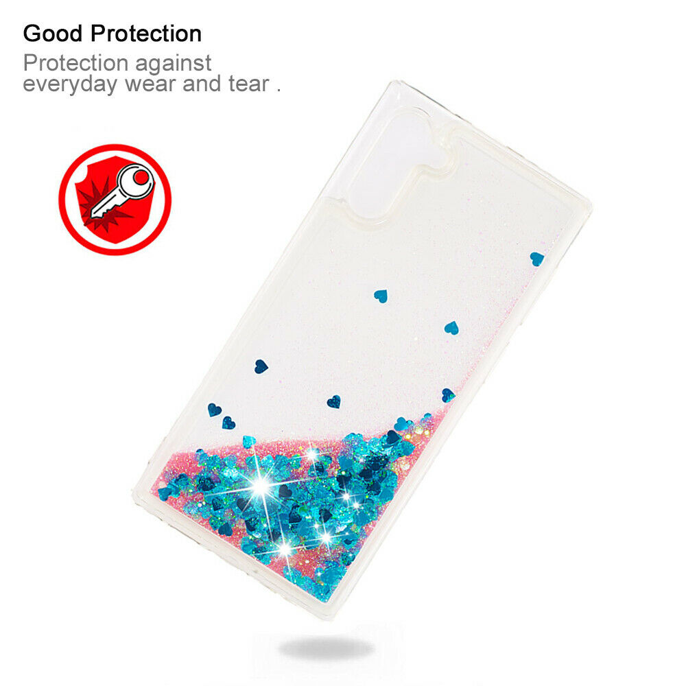 For Samsung Note 10 Case TPU Soft Quicksand Rubber Gel Cover