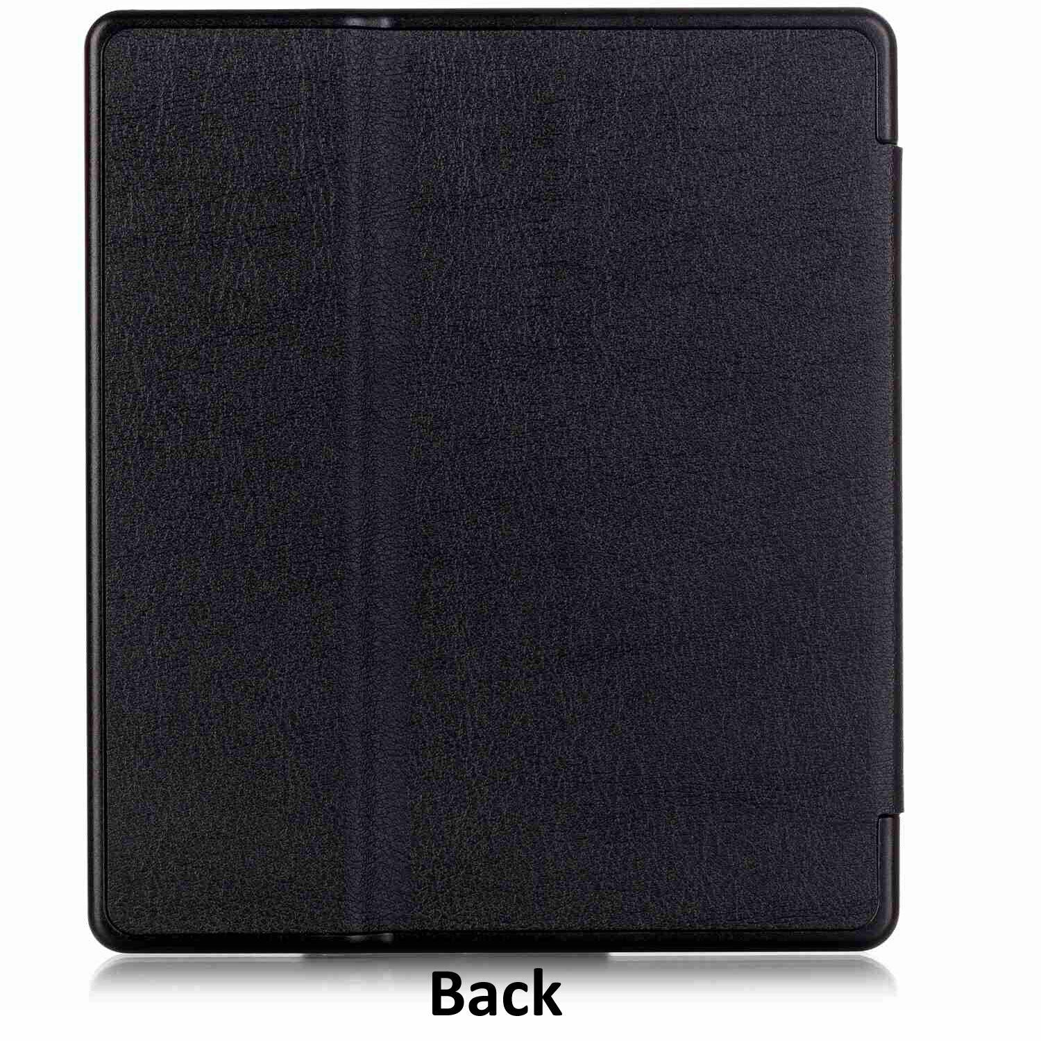 For Amazon Kindle Oasis 2019 Case 7''  3rd Gen Magnetic Leather Smart Cover--black
