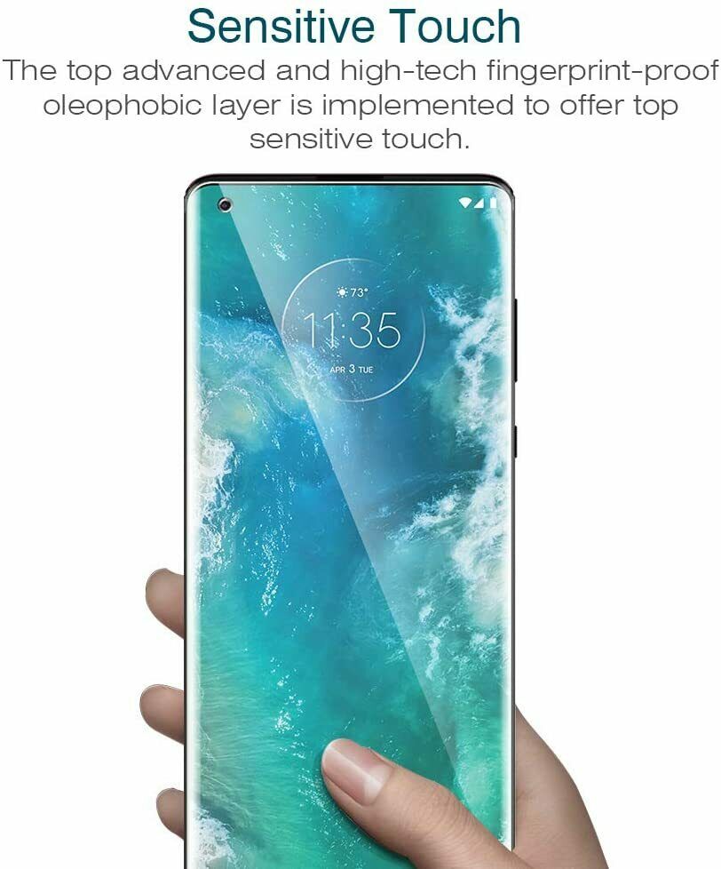 For Motorola Moto Edge 5G Hydrogel Full Coverage HD Soft Flex Screen Protector