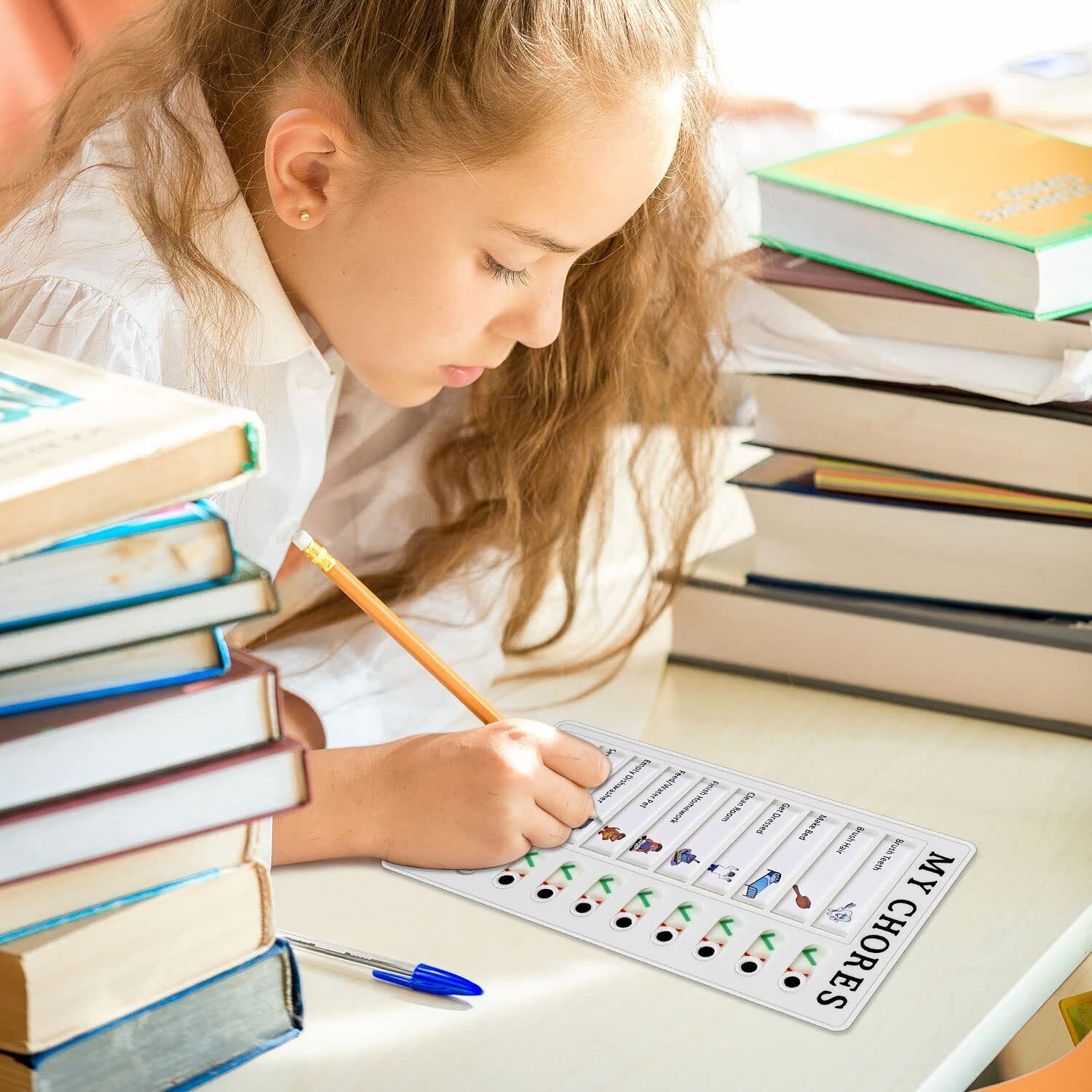 My Chores Chart Memo Board Kids Elder Care RV Checklist To Do List Planner Notes