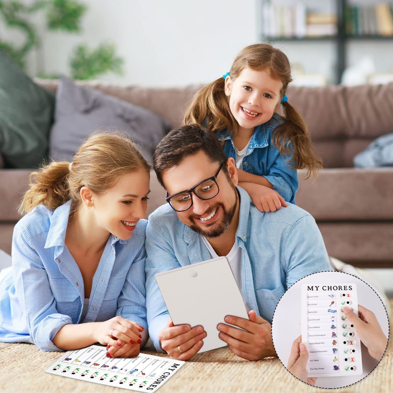 My Chores Chart Memo Board Kids Elder Care RV Checklist To Do List Planner Notes