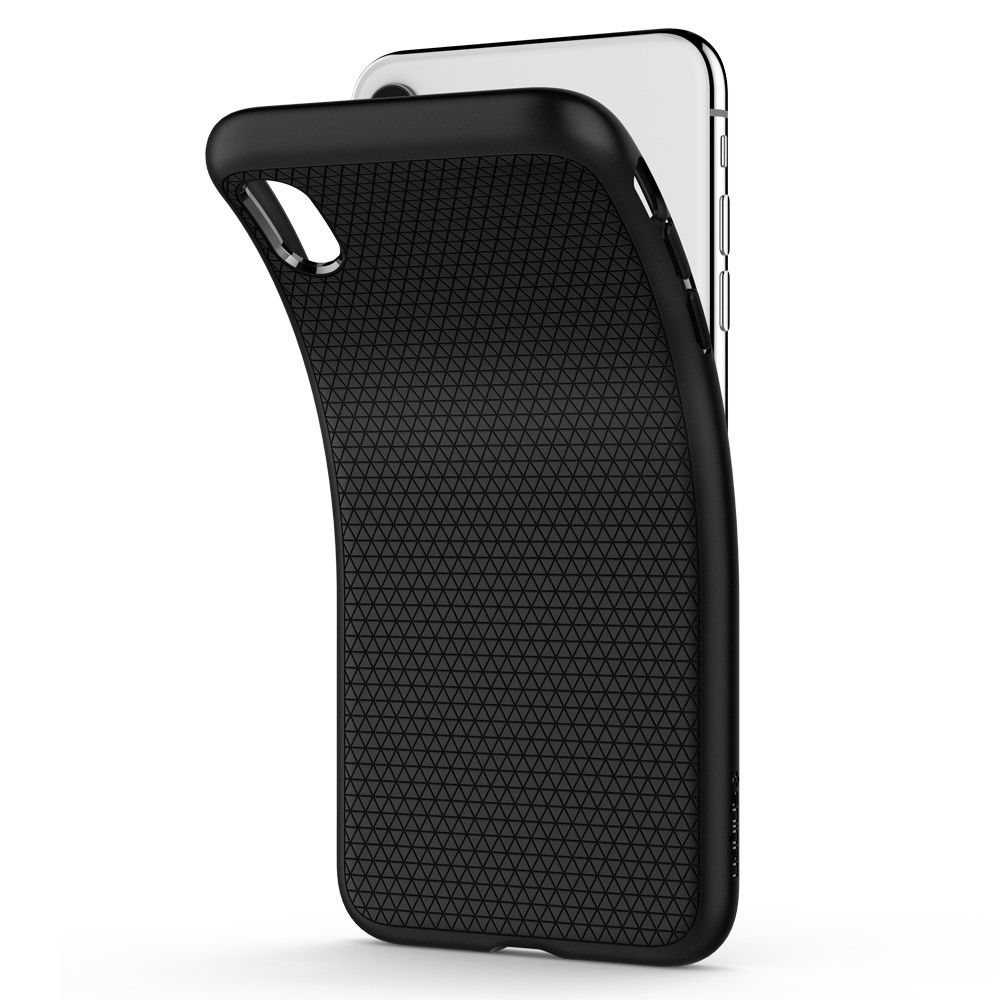 iPhone XS/X Case Genuine SPIGEN Soft Liquid Air Armor Slim Cover Apple-Black