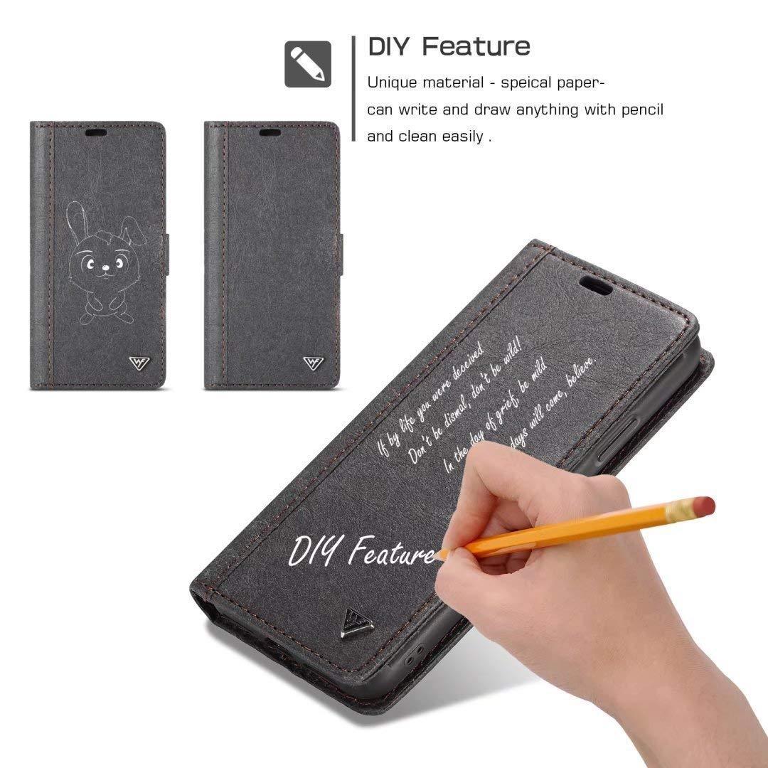 iPhone XR Luxury Magnetic Leather Removable Wallet Case