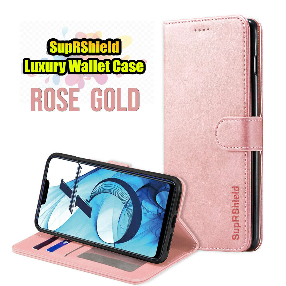 Leather Wallet Case Cover For Oppo AX5S