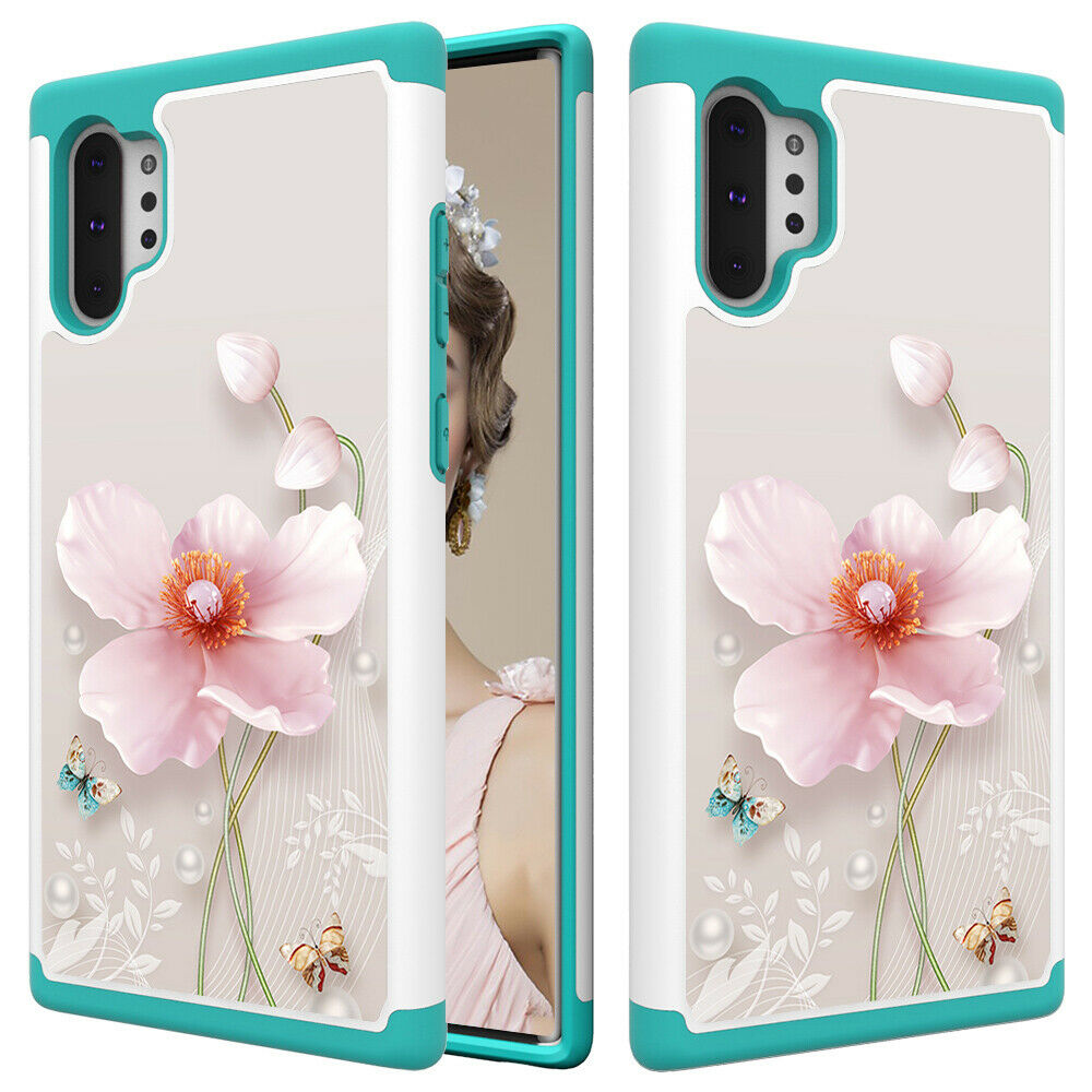 Samsung Galaxy Note 10 Plus 5G Case Shockproof Hybrid Rubber Bumper Cover