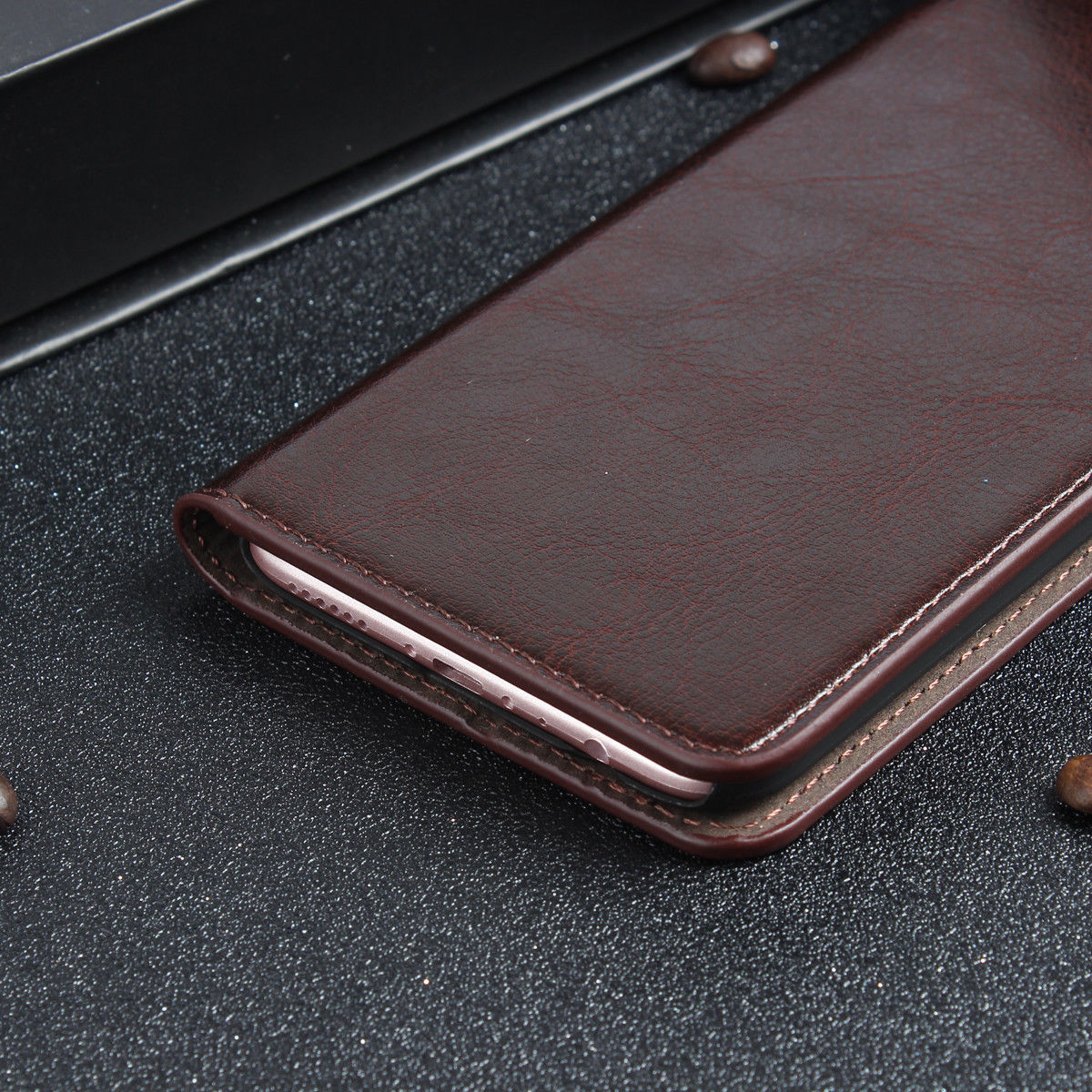 iPhone XR Luxury Flip Cover Wallet Card Leather Case