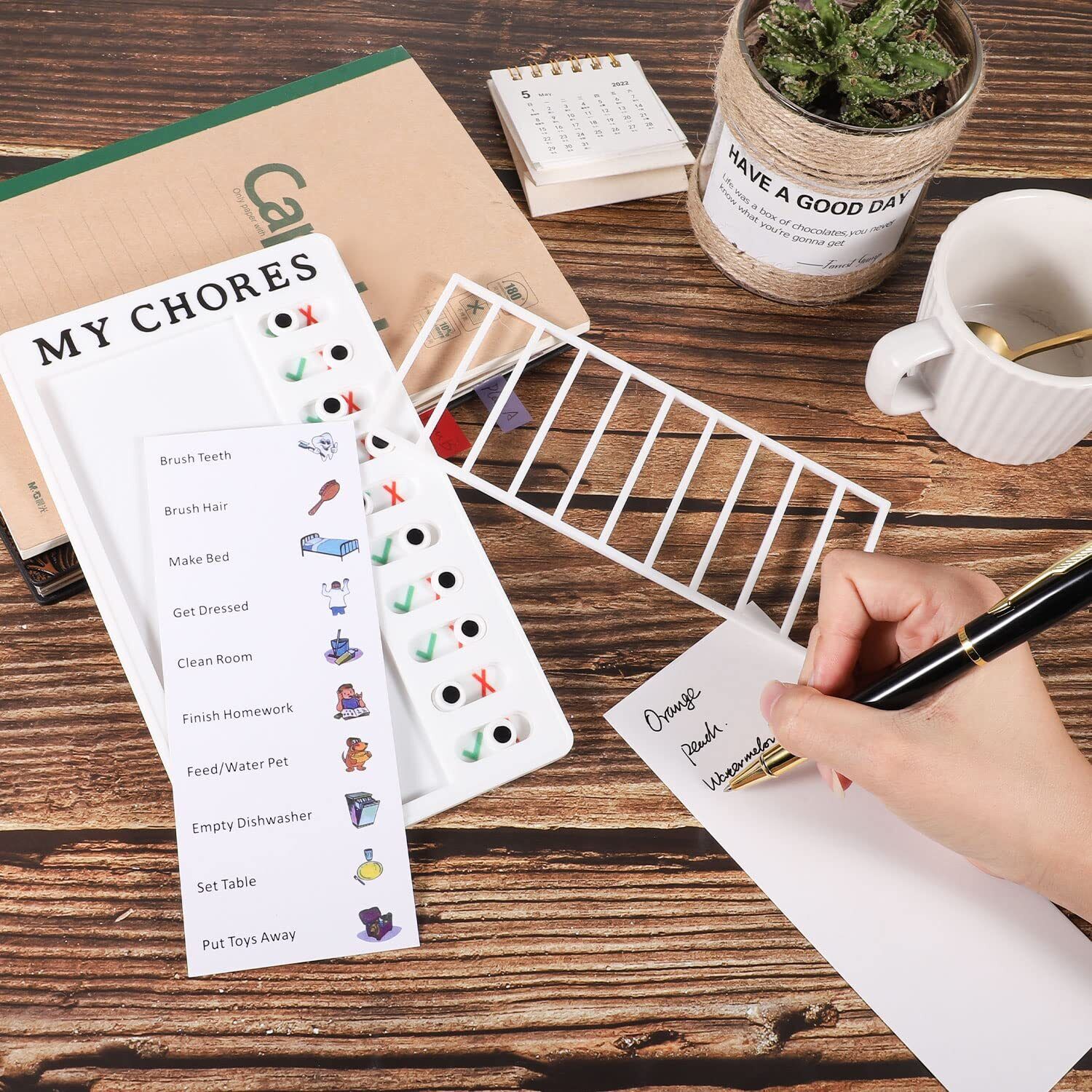 My Chores Chart Memo Board Kids Elder Care RV Checklist To Do List Planner Notes