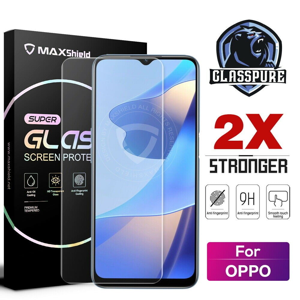1/2 Pieces Tempered Glass Screen Protector For OPPO A54s A16s A53 A53s A52 5G