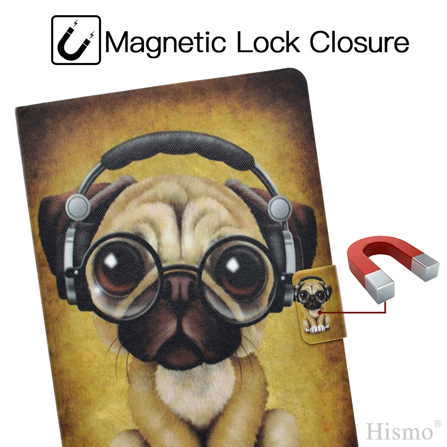 For Samsung Tab A 10.1" 2019 SM-T510 T515 Tablet Case Smart Magnet Leather Cover-19 Patterns