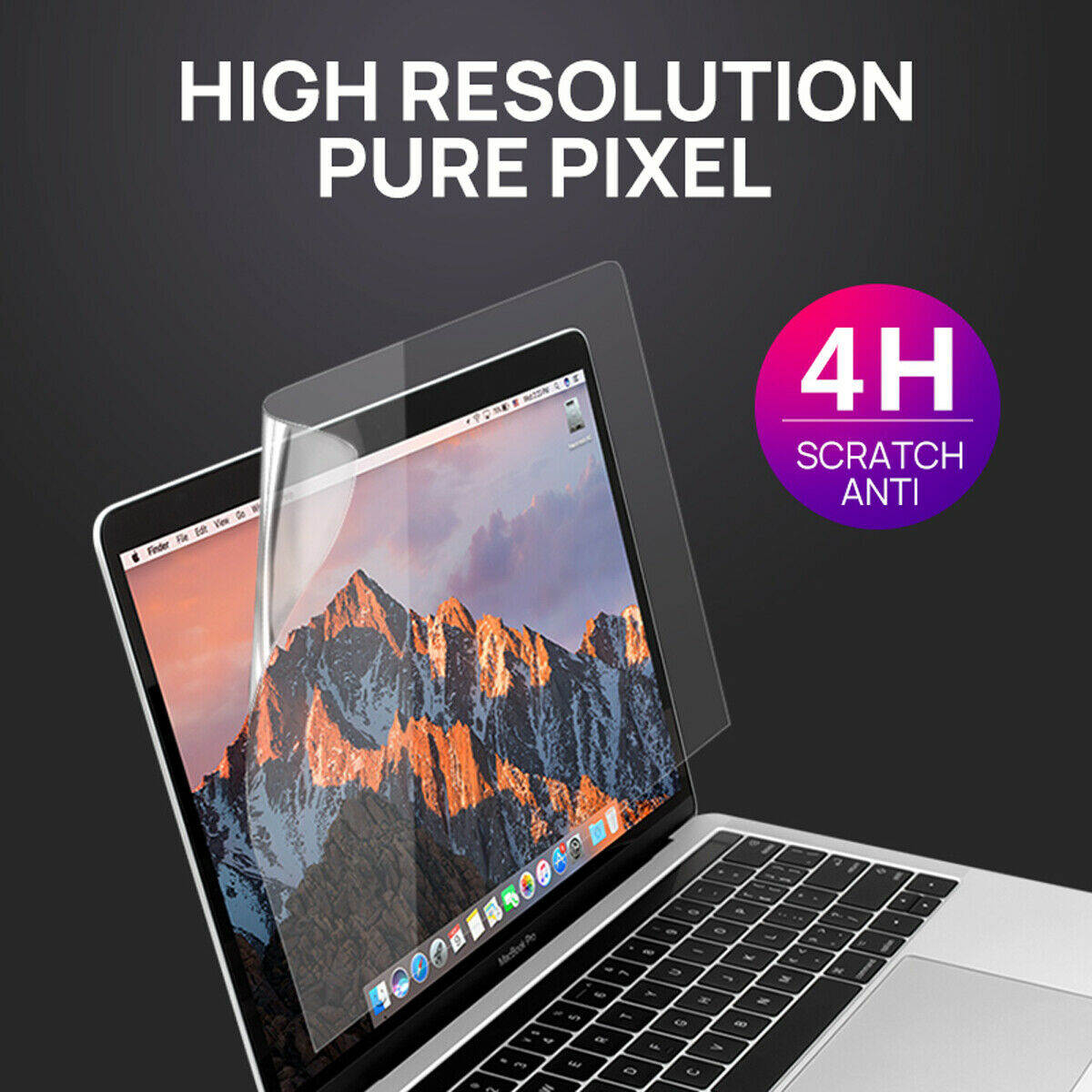 Clear Screen Protector HD for Apple Macbook Pro Air 13" film Cover A2337 M1